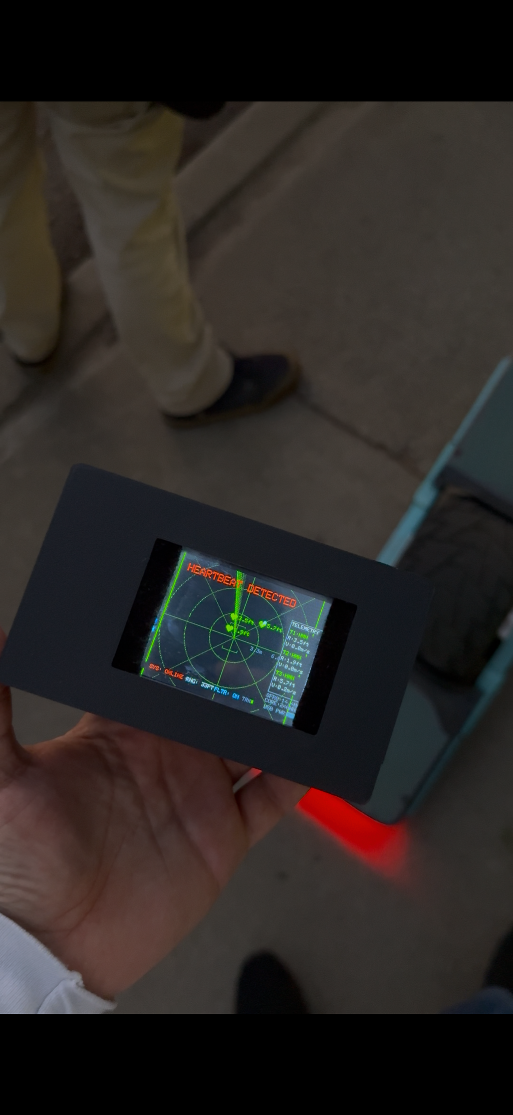 JUDAS-1 TACTICAL HEARTBEAT SENSOR